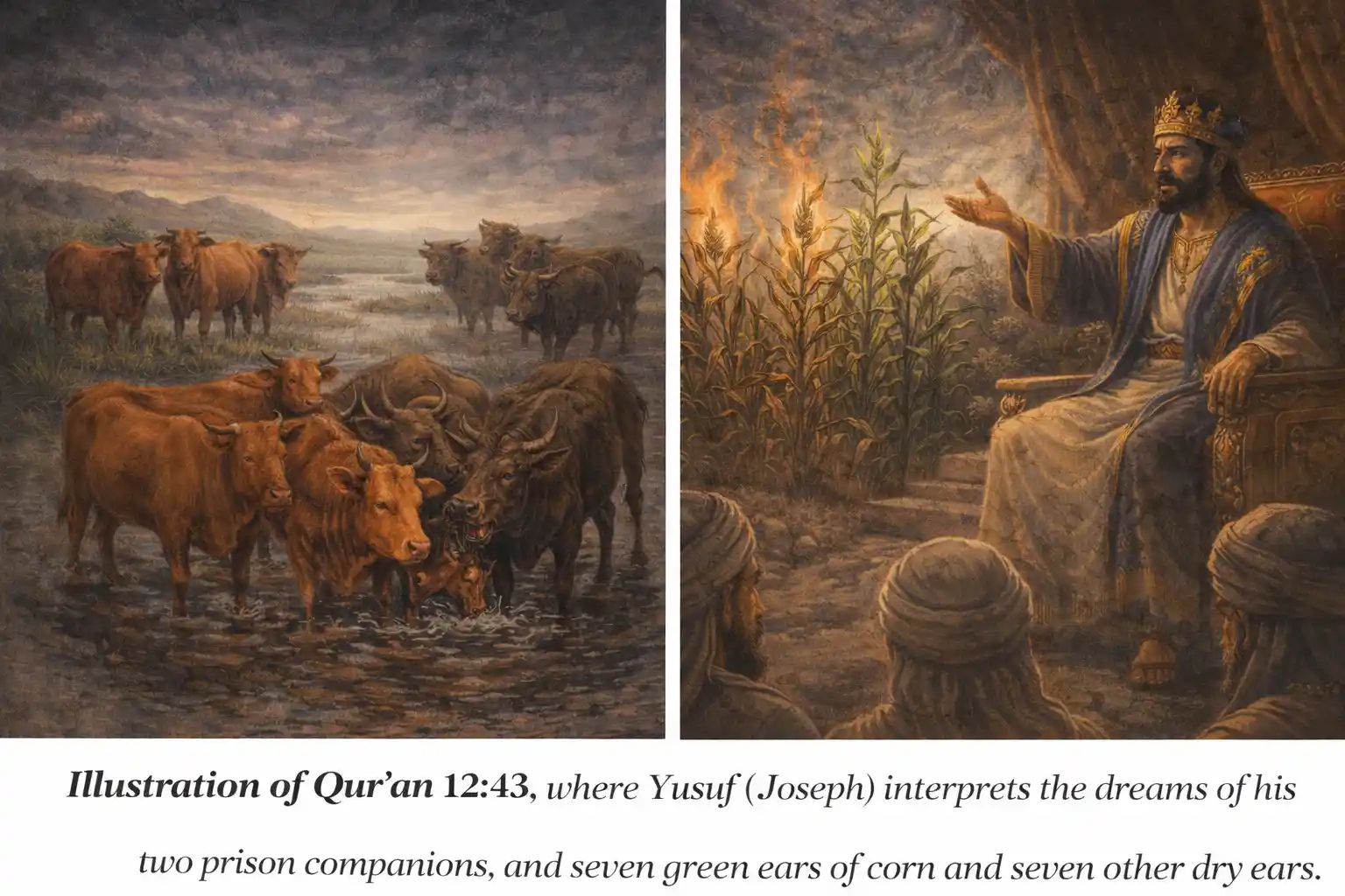 Illustration for Qur'an 12:43