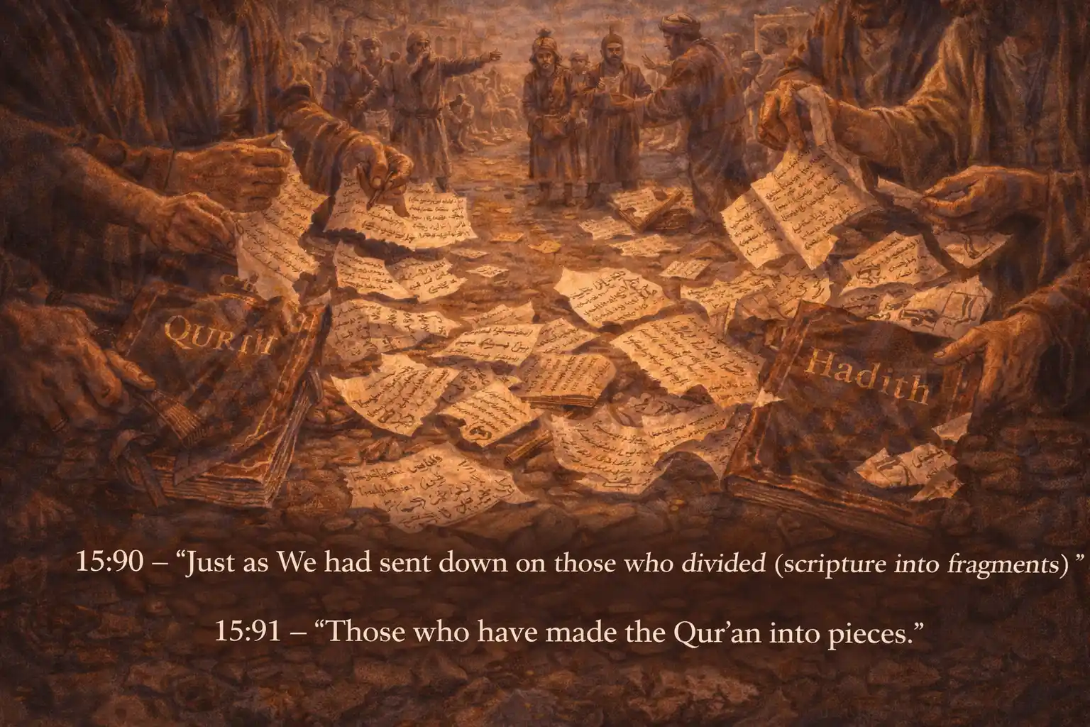 Illustration for Surah Al-Hijr 15:91