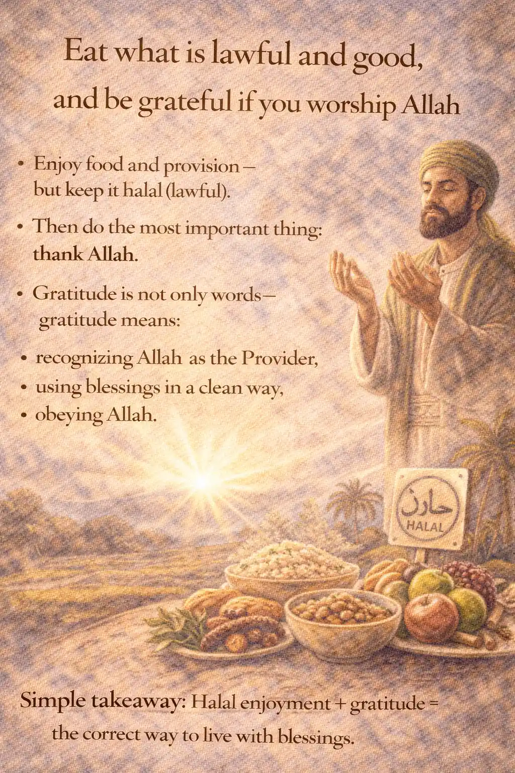 Surah An-Nahl 114