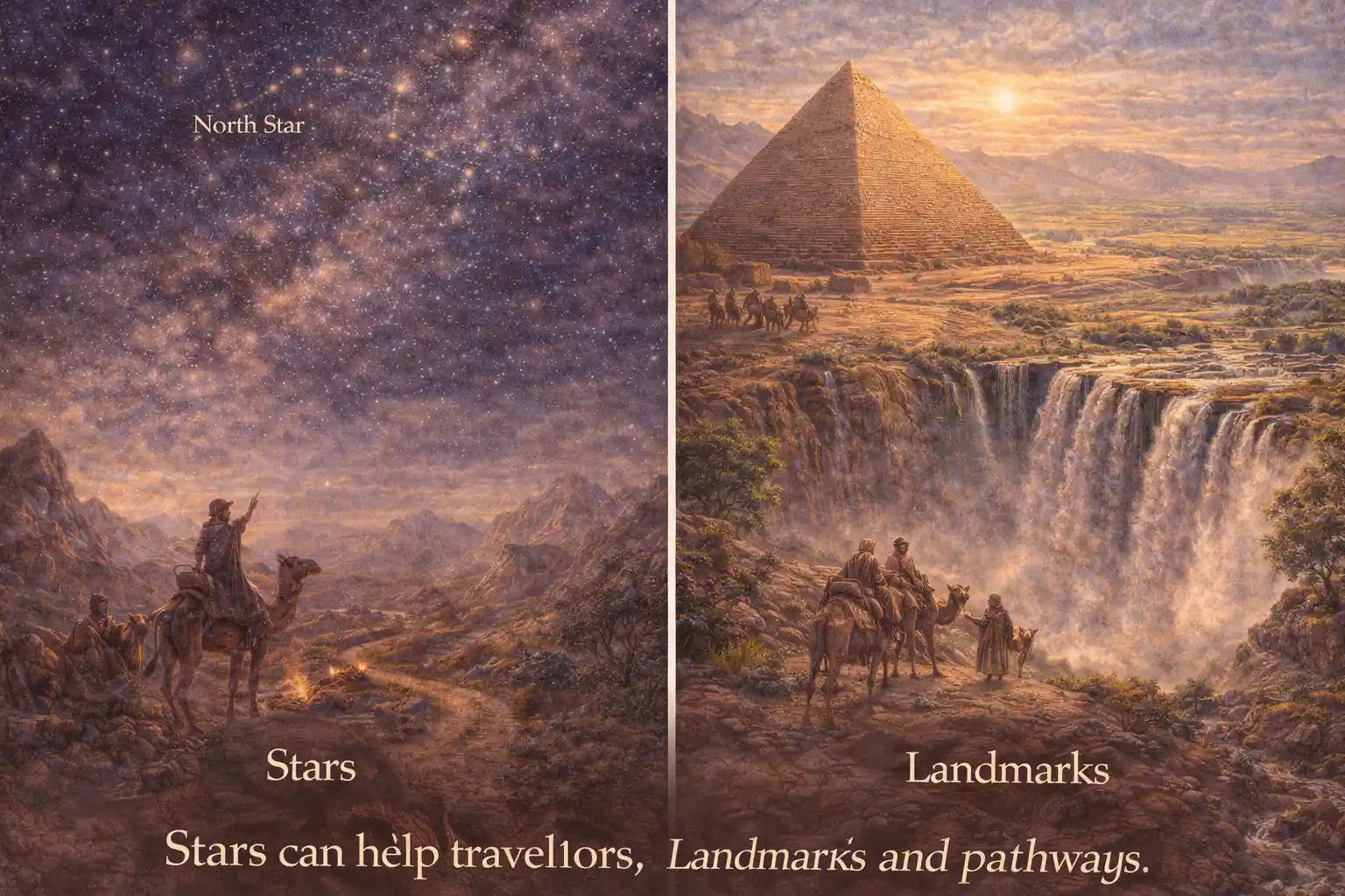 Illustration for Qur'an 16:16