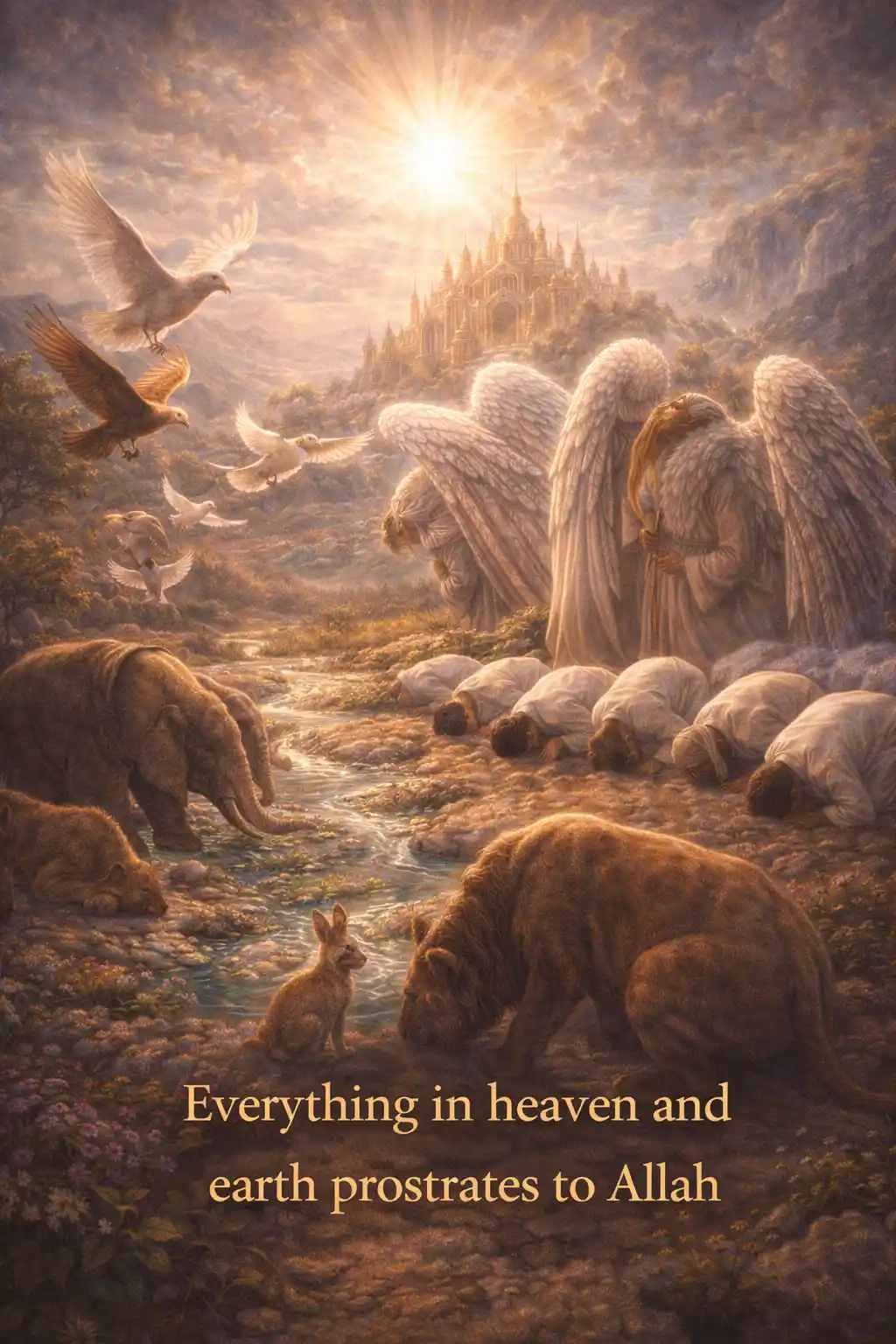 Qur'an 16:49 illustration