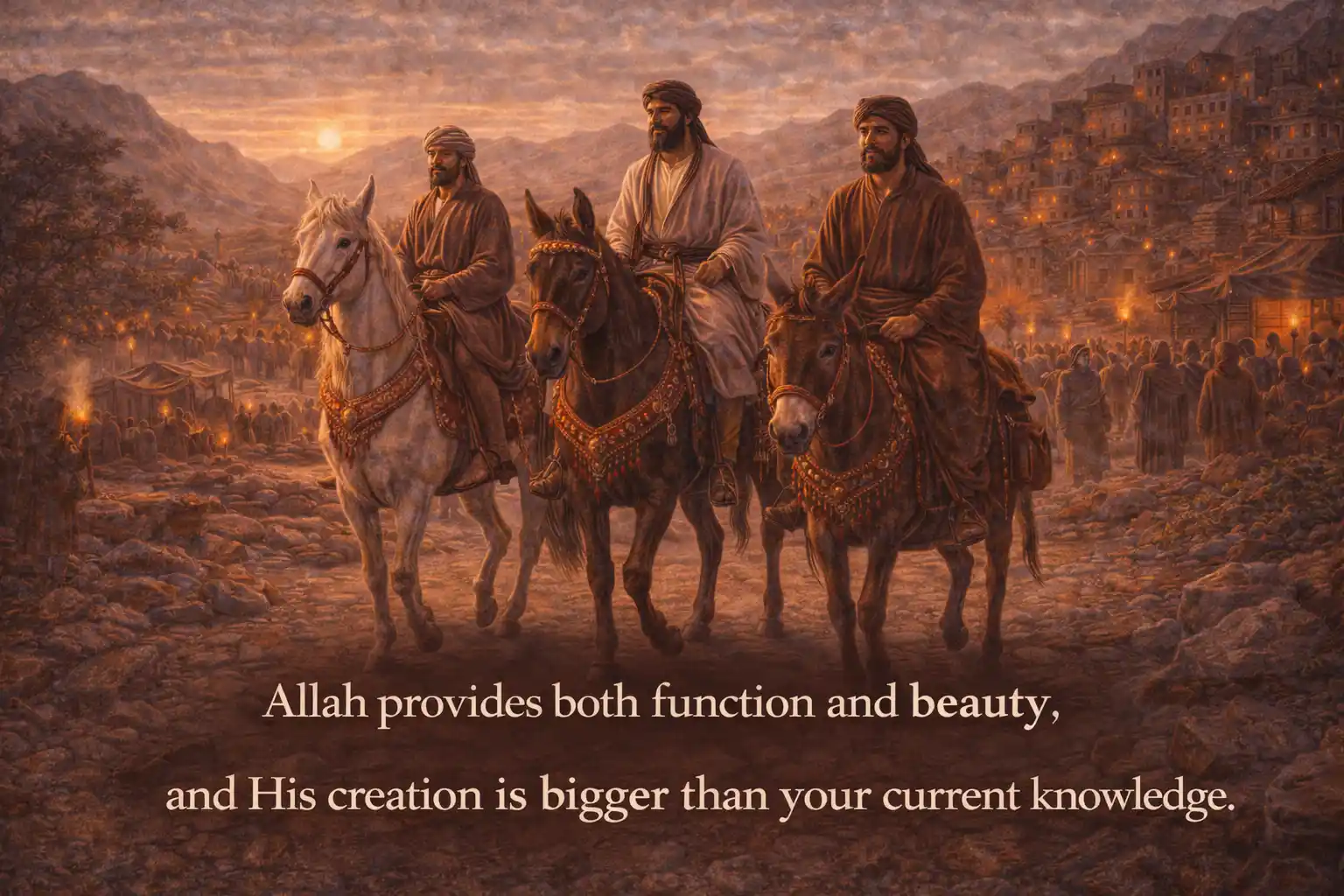 Illustration for Qur'an 16:8