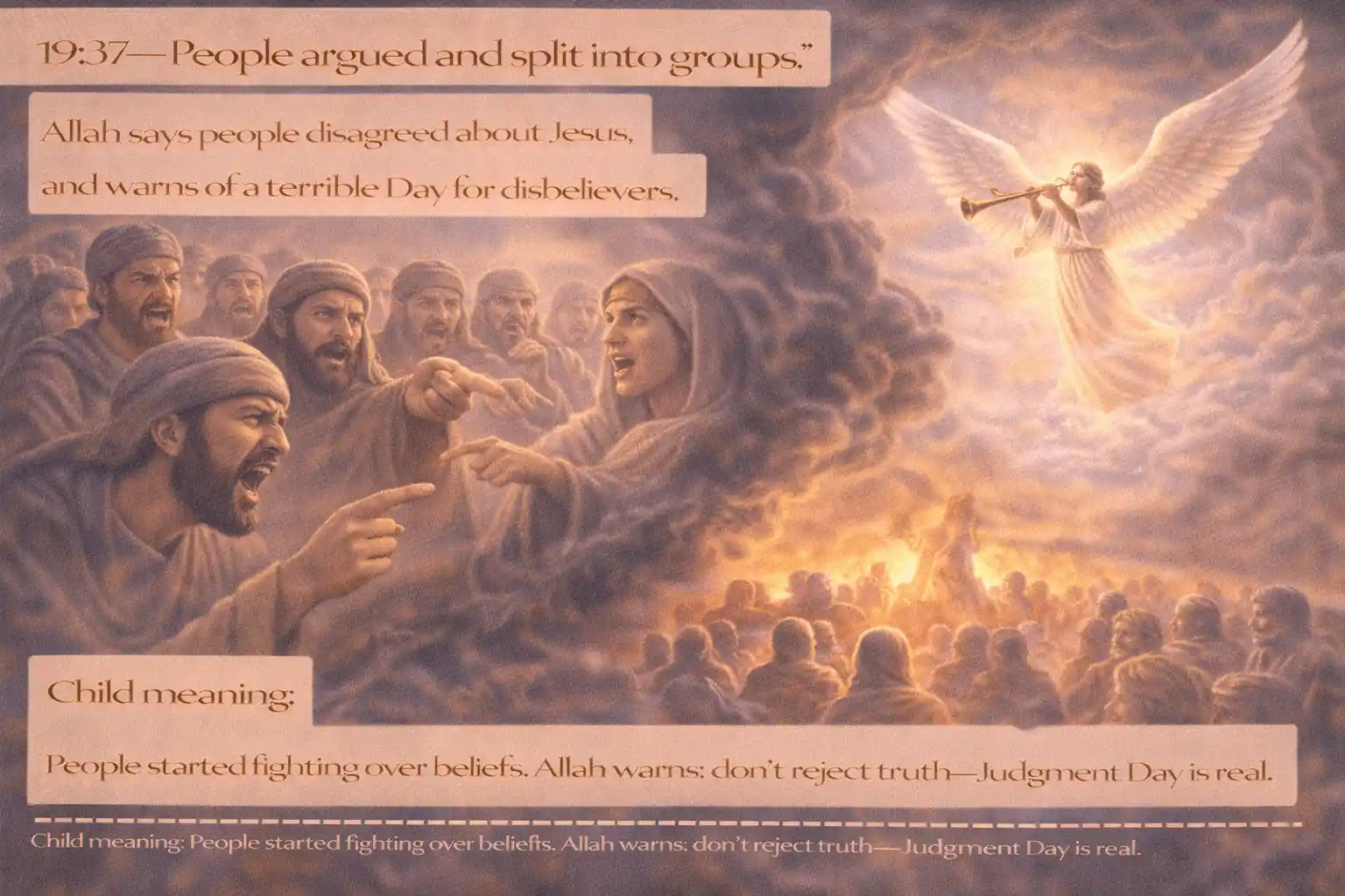 Verse 19:37 illustration