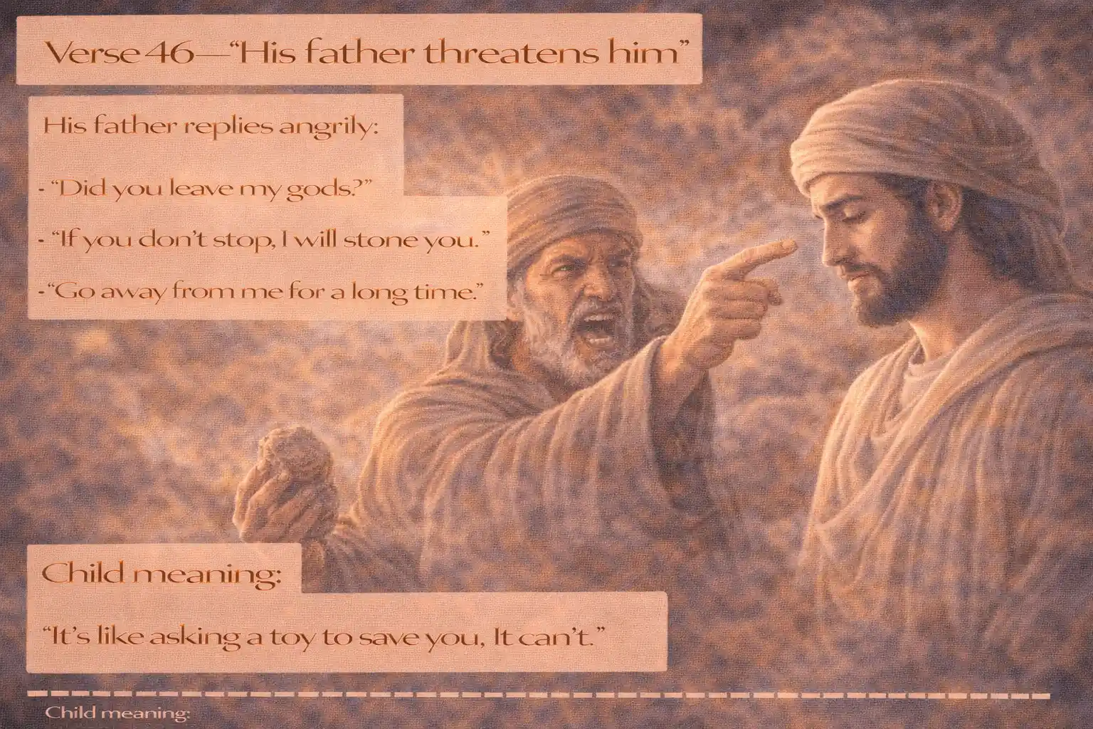 Verse 19:46 illustration