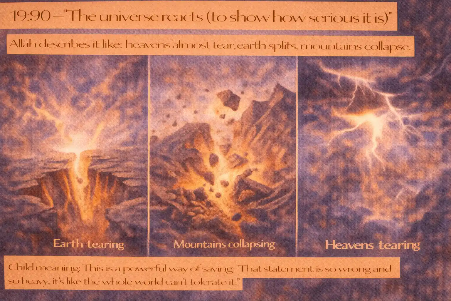 Verse 19:90 illustration
