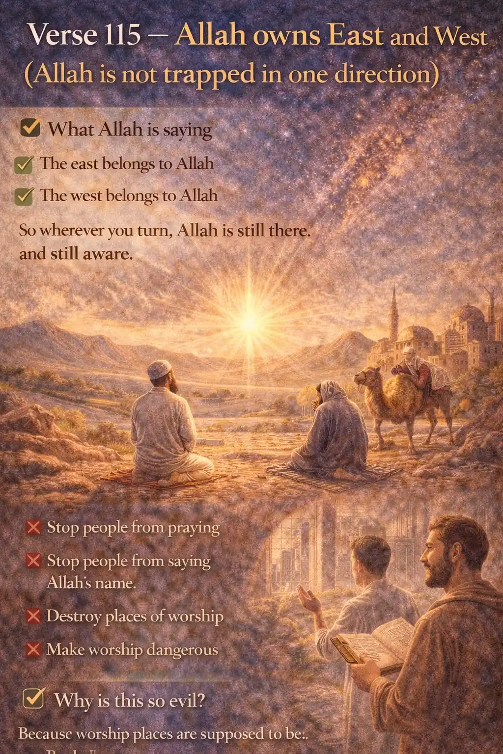 Verse 2:115 illustration