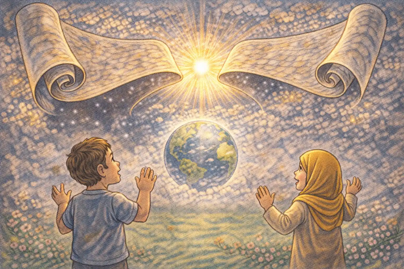 Verse 21:104 illustration