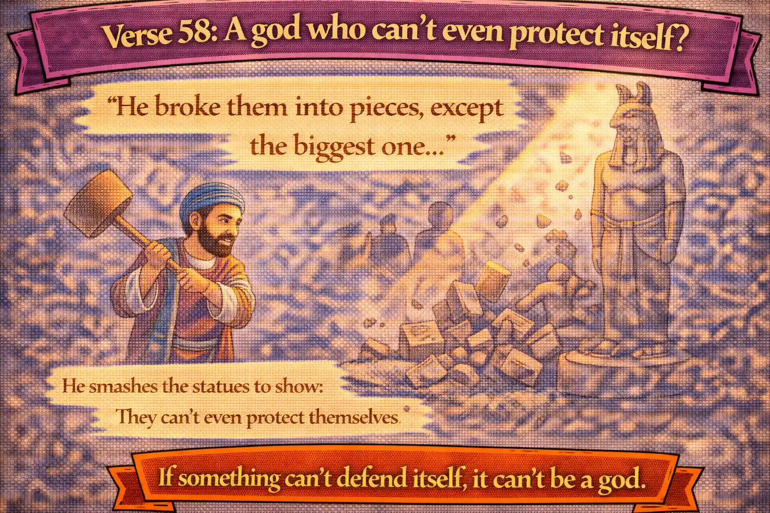 Verse 21:58 illustration