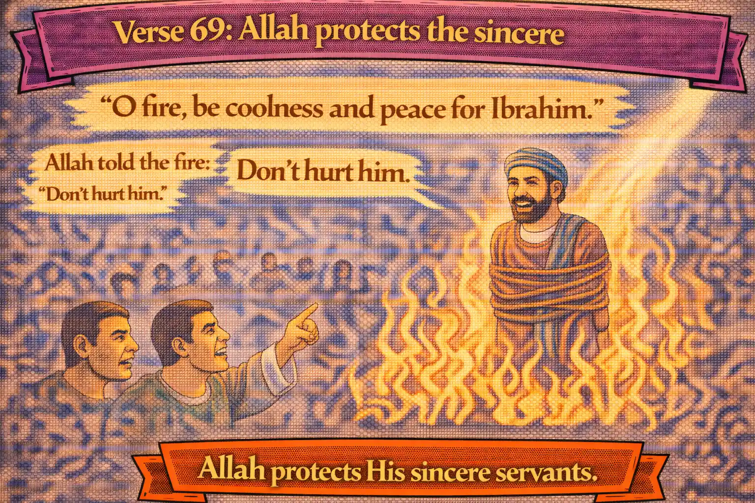 Verse 21:69 illustration