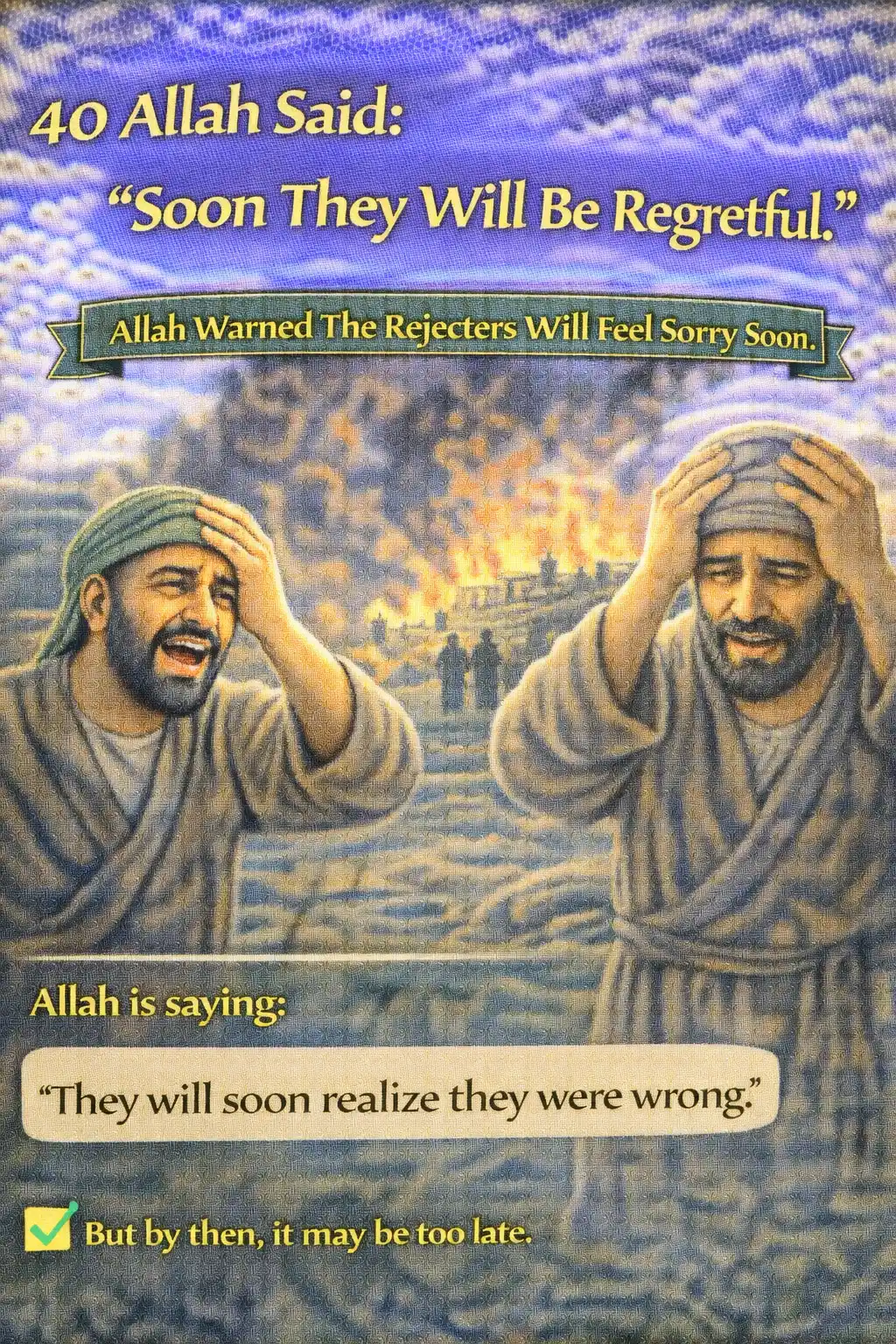 Verse 23:40 illustration