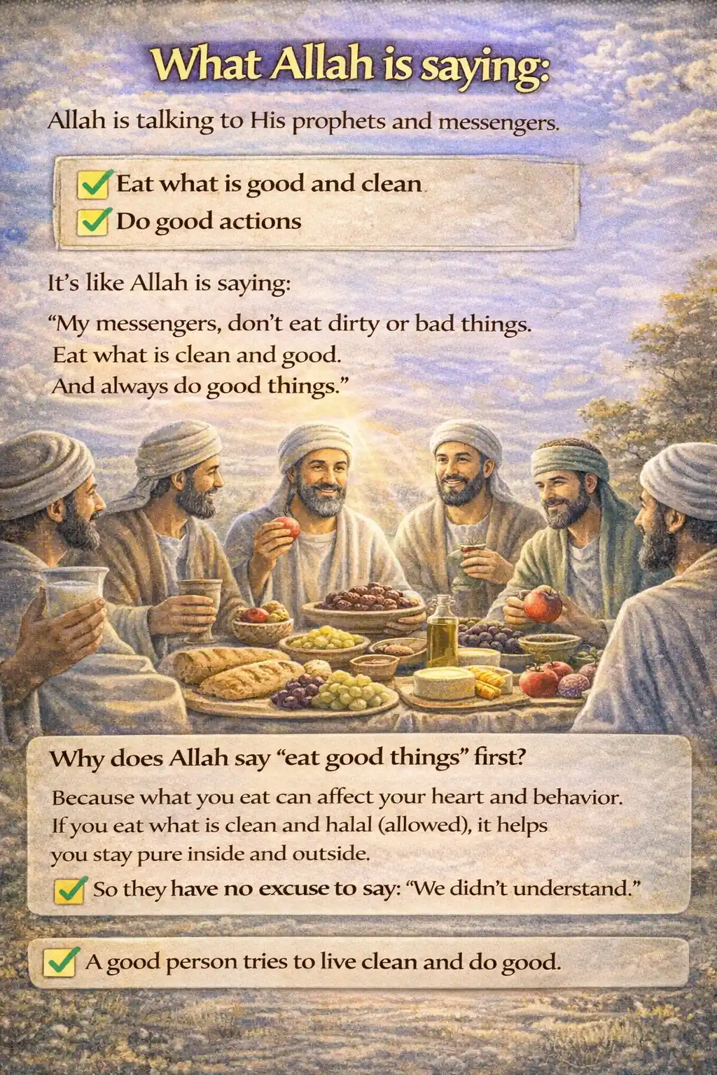 Verse 23:51 illustration