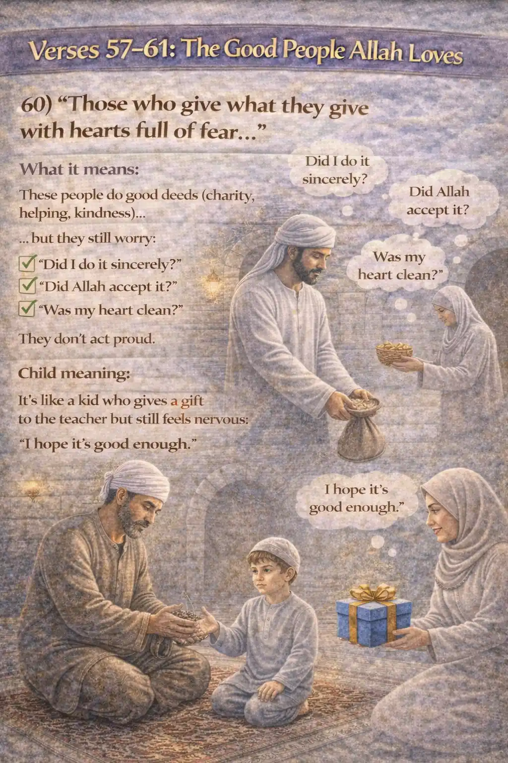 Verse 23:60 illustration