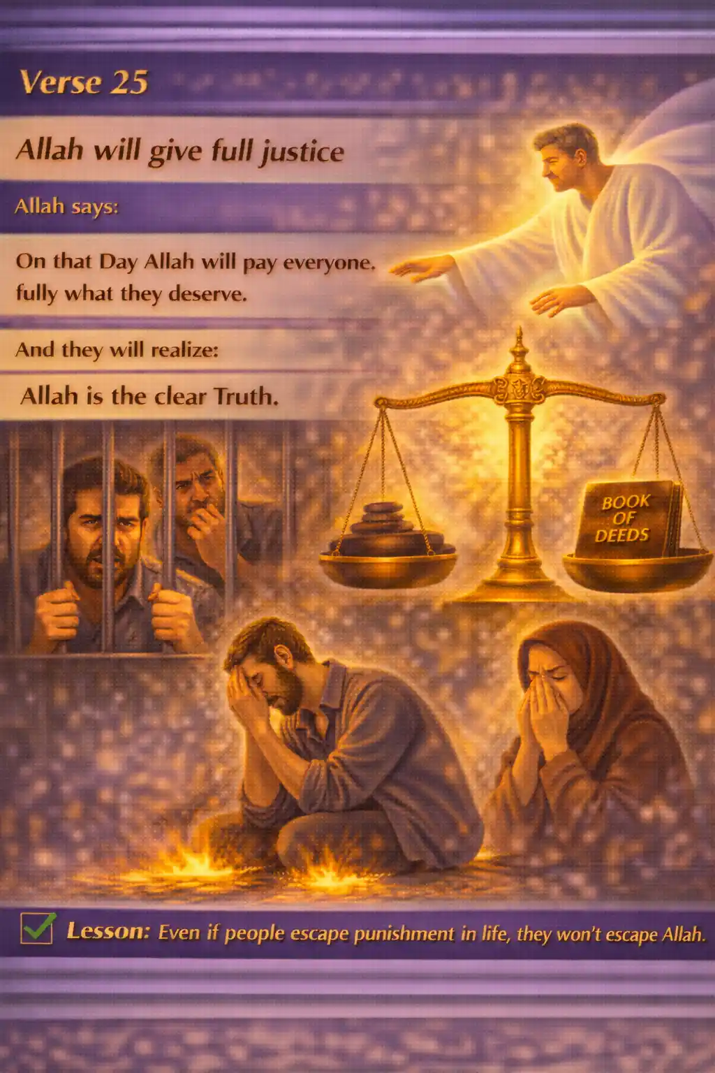 Verse 24:25 illustration