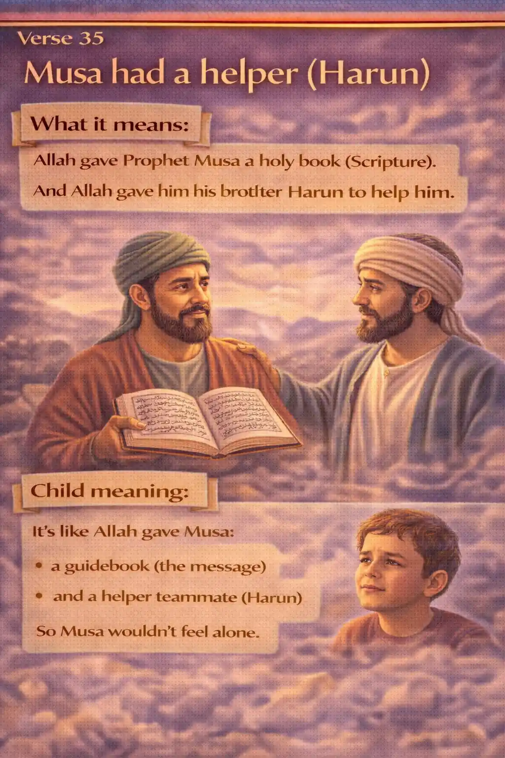 Verse 25:35 illustration