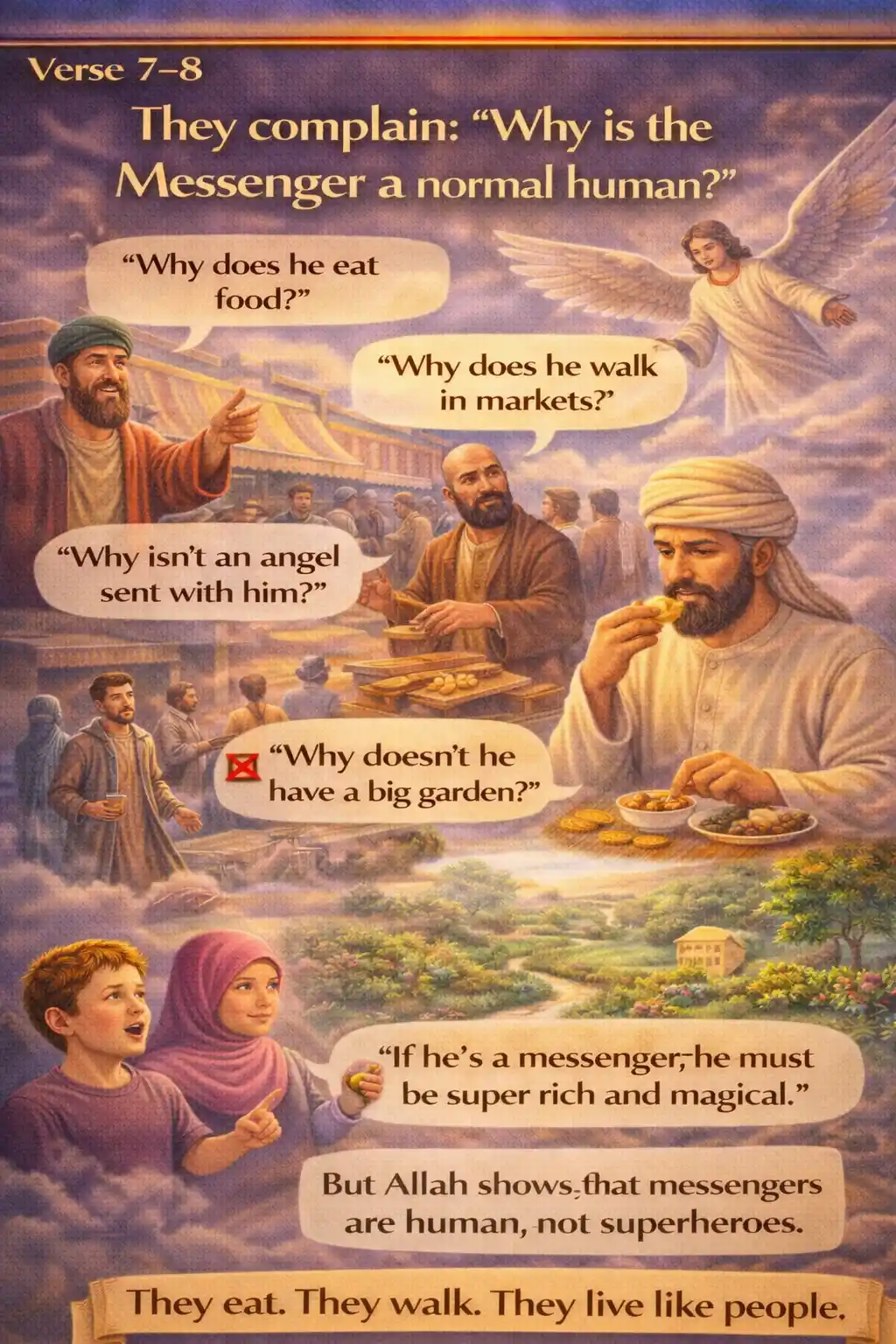 Verse 25:8 illustration