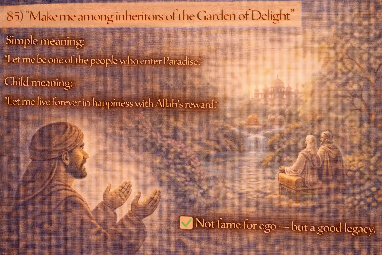 Verse 26:85 illustration