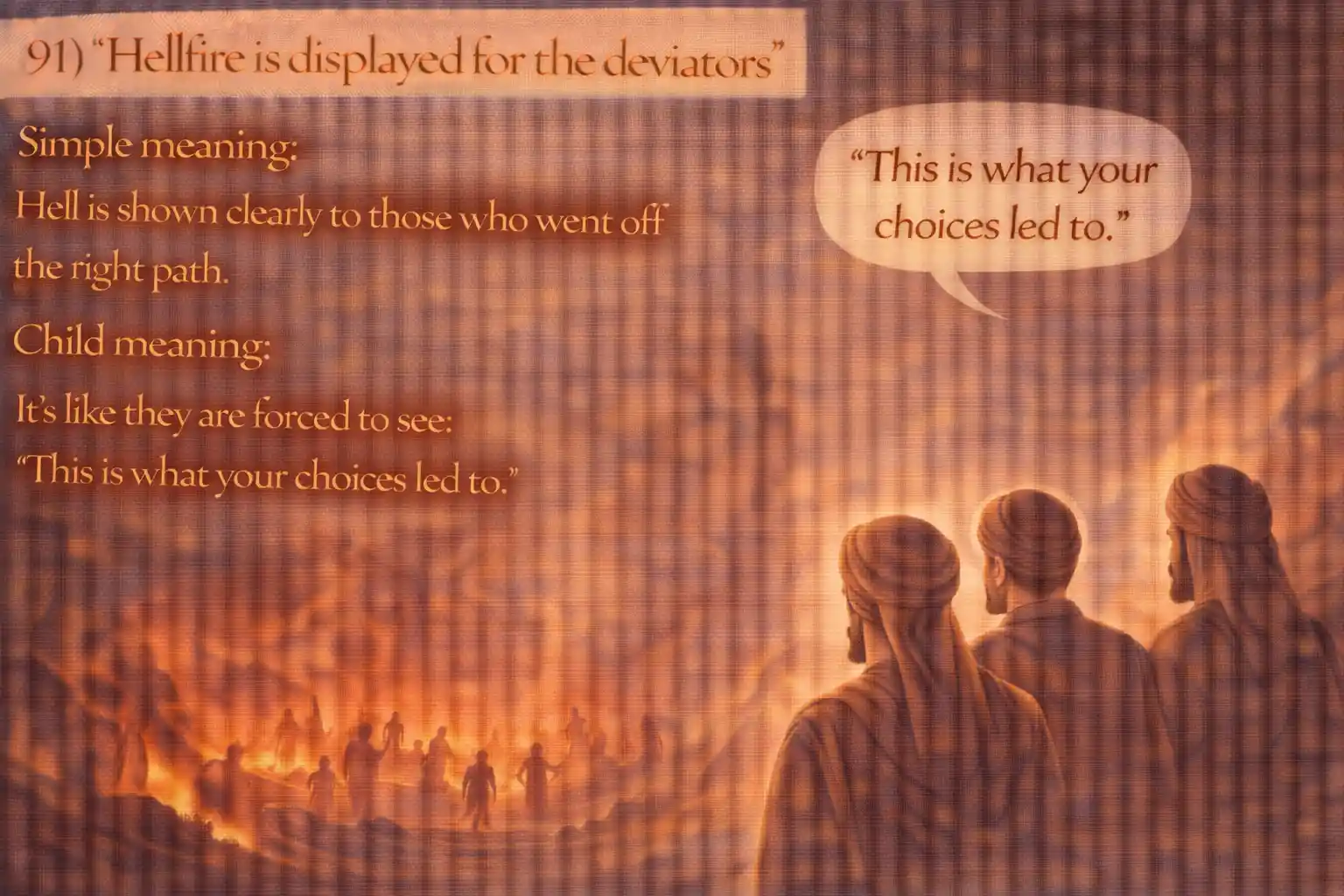 Verse 26:91 illustration