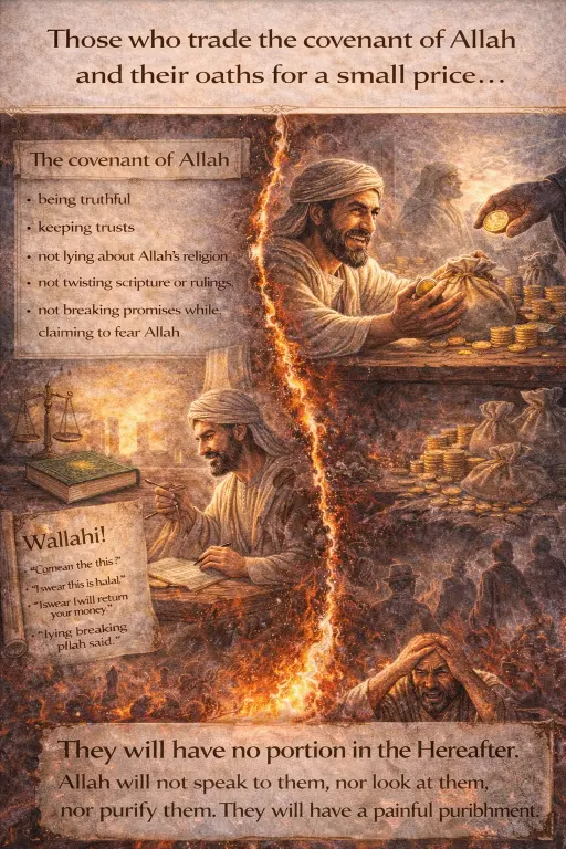 Verse 3:77 illustration