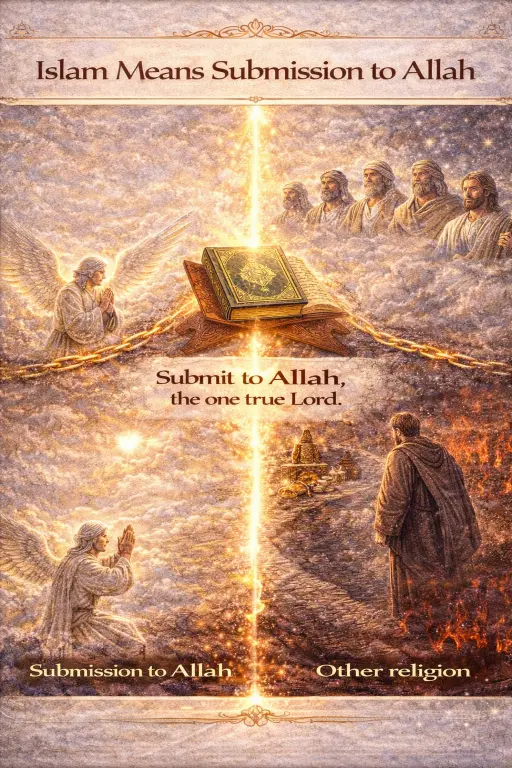 Verse 3:85 illustration